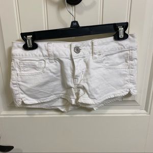 White American Eagle Jean shorts